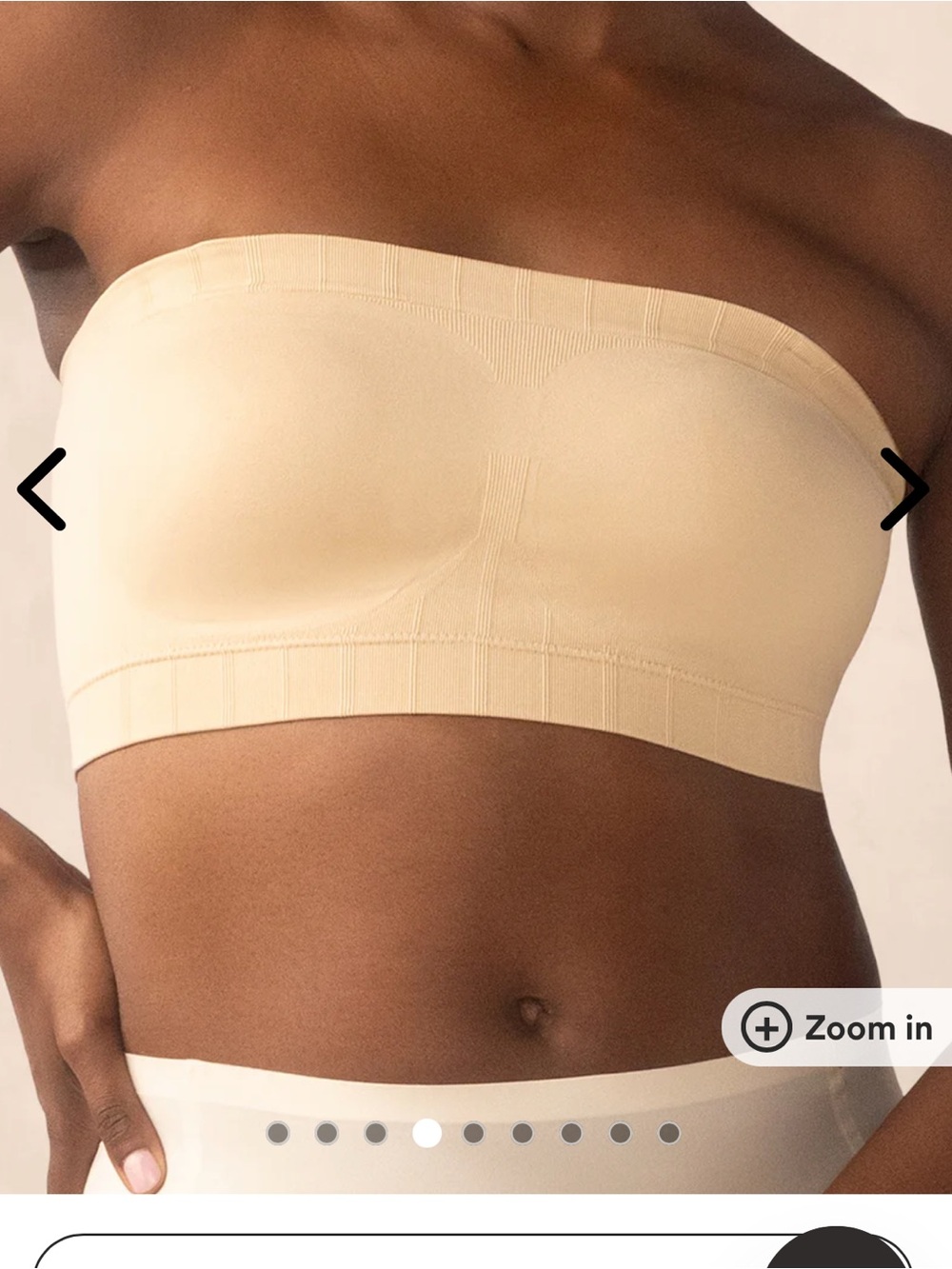 New With Tags TrueKind Convertible Strapless Bandeau Bra